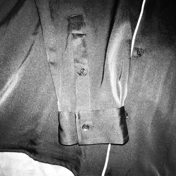 I.N.C Men's Black Long sleeve Button Down - Picture 5 of 14